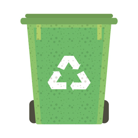 recycle trash canのイラスト素材