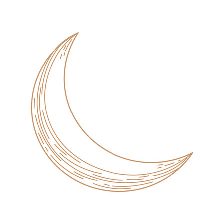 moon milky wayのイラスト素材