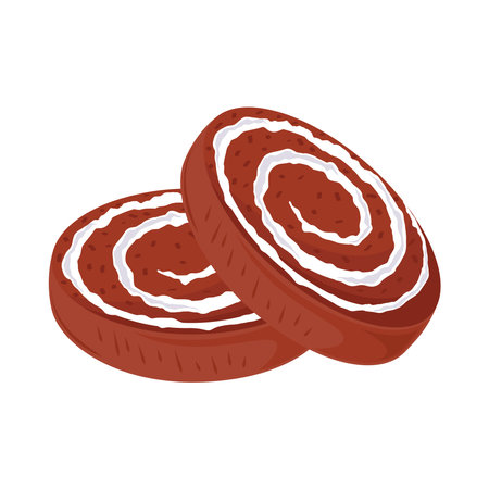 dessert cookies foodのイラスト素材
