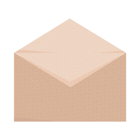 envelope eco mockupのイラスト素材