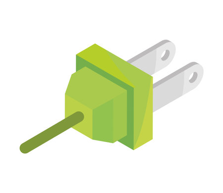 ecology plug energyのイラスト素材