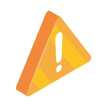 caution sign cybersecurityのイラスト素材