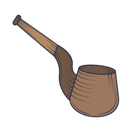 pipe tobacco iconのイラスト素材