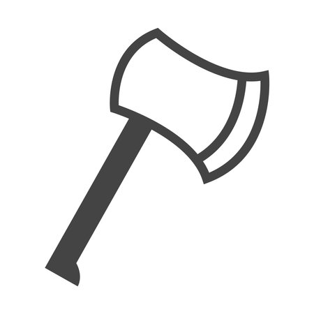 axe tool iconのイラスト素材