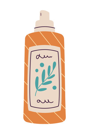 beauty moisturizer bottleのイラスト素材