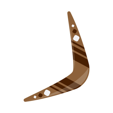 boomerang australian cultureのイラスト素材