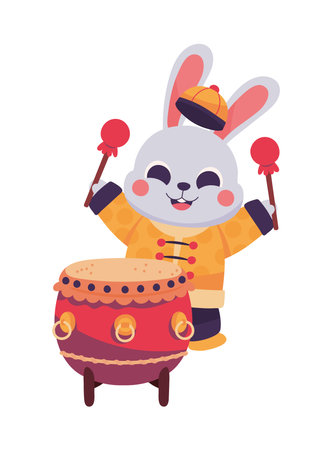 chinese new yearのイラスト素材