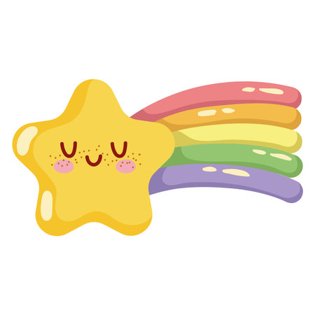 star kawaii weatherのイラスト素材