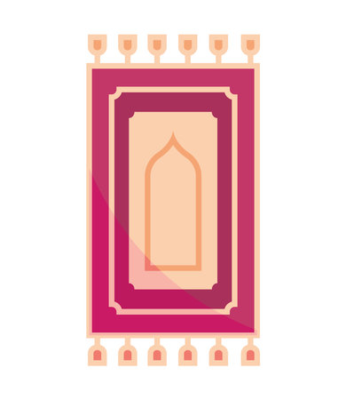arabic carpet iconのイラスト素材