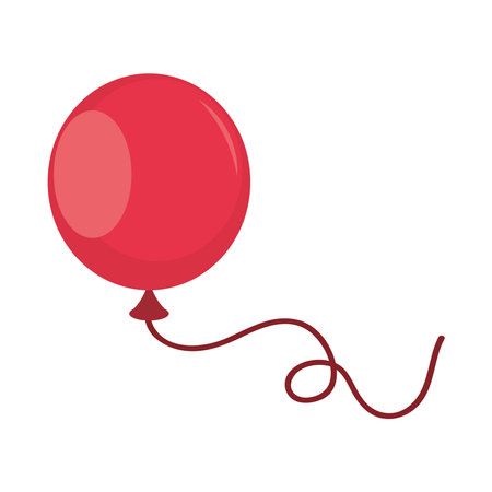red balloon iconのイラスト素材