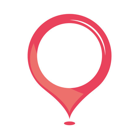 gps navigation pinのイラスト素材