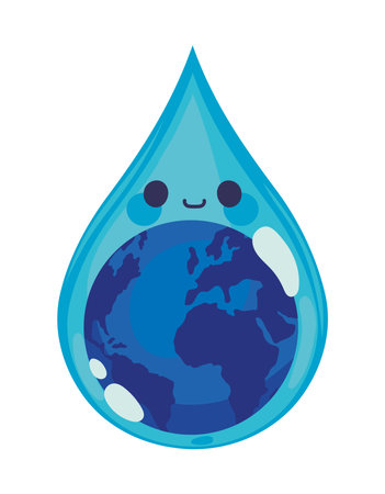 world water day, conceptのイラスト素材
