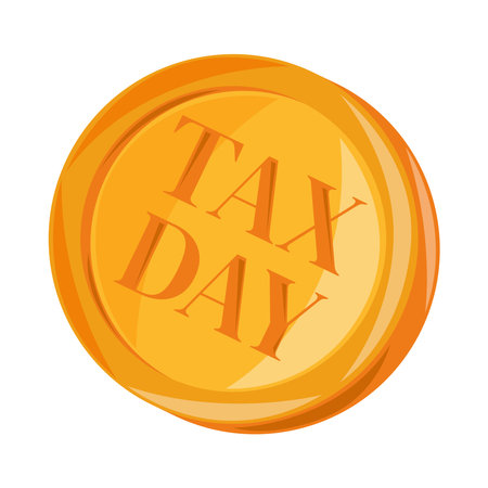 tax day moneyのイラスト素材