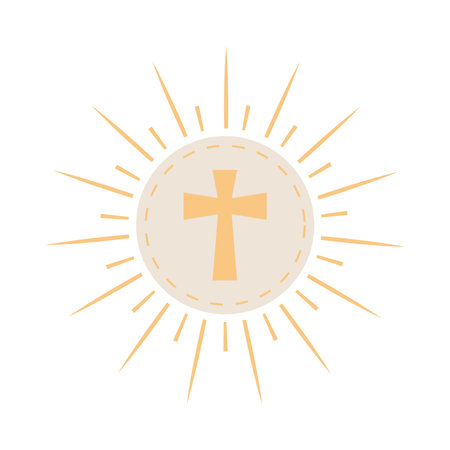 sacred host communionのイラスト素材