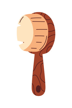 hair brush ecological sustainabilityのイラスト素材