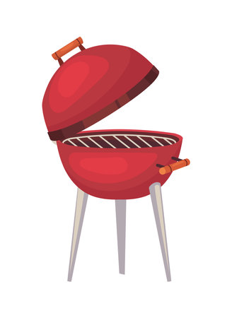 bbq grill iconのイラスト素材