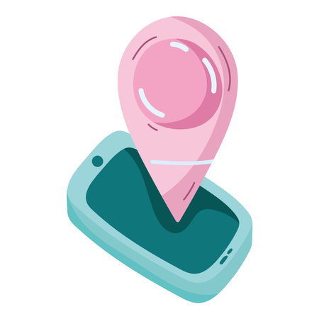 travel mobile appのイラスト素材