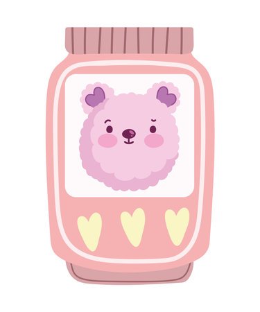 kawaii juice bottleのイラスト素材
