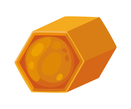 hive honey iconのイラスト素材