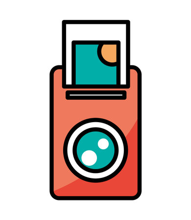 photo camera iconのイラスト素材