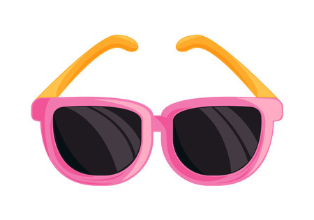 Modern sunglasses frameのイラスト素材