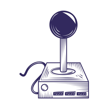 video game control equipmentのイラスト素材