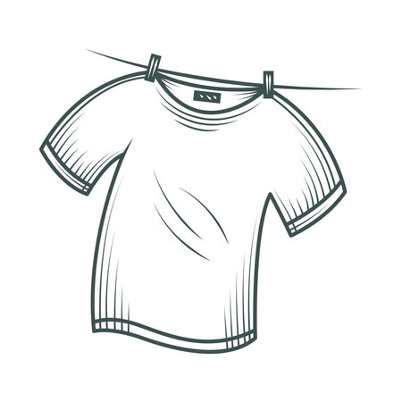 casual shirt clothing for menのイラスト素材