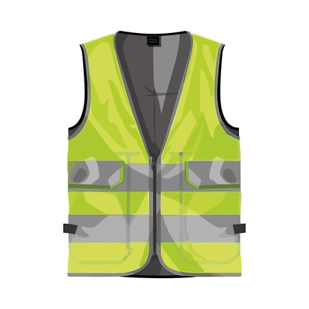 Protective workwear symbolizes safetyのイラスト素材