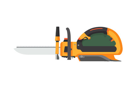 machine sharp equipment for gardenのイラスト素材