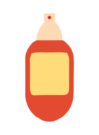 bottle for beauty productのイラスト素材