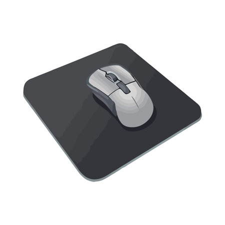 Modern wireless mouse connectivityのイラスト素材