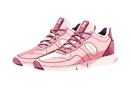 Modern sports shoe for active lifestyleのイラスト素材