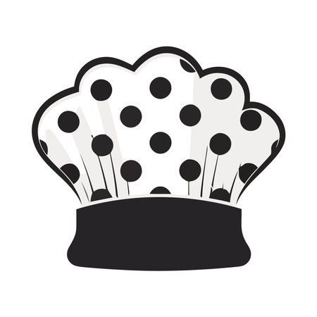 chef cap uniformのイラスト素材
