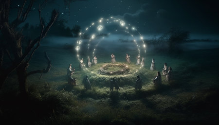 Underwater galaxy mysterious deep sea adventure awaits generated by artificial intelligenceの素材