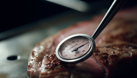 Grilled pork fillet, a healthy gourmet meal generated by artificial intelligenceの素材