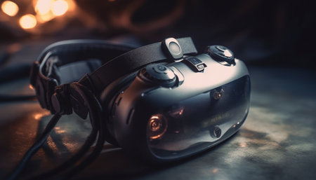 Expert photographer captures antique elegance with modern equipment generated by artificial intelligenceの素材