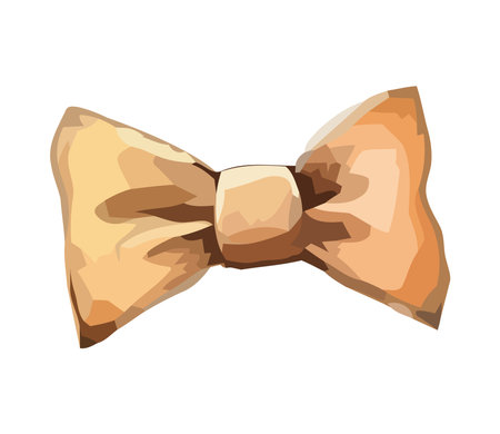 Tied bow symbolizes eleganceのイラスト素材