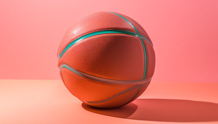 Playing basketball, success in competitive sports equipment generated by artificial intelligenceの素材