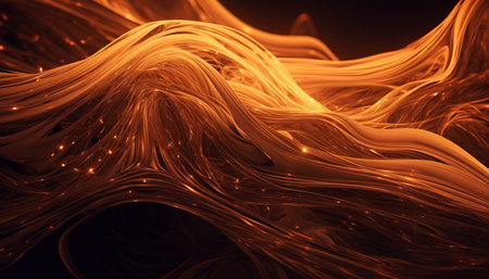 Vibrant colors flow in futuristic liquid celebration generated by artificial intelligenceの素材