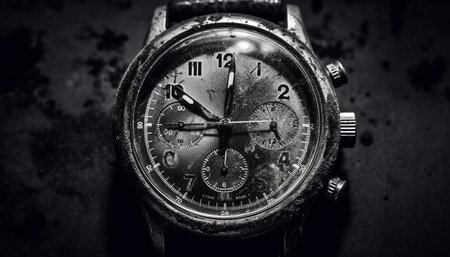 Antique pocket watch elegance, accuracy, nostalgia, history generated by artificial intelligenceの素材