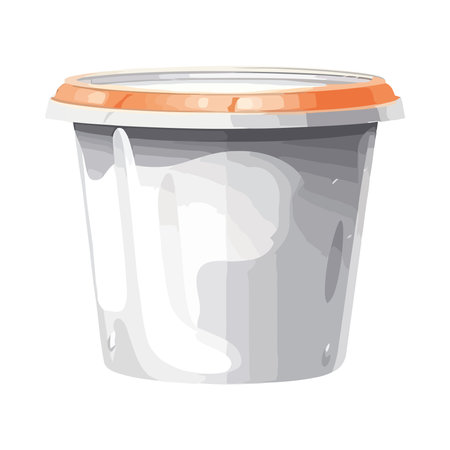 plastic packaging for food iconのイラスト素材
