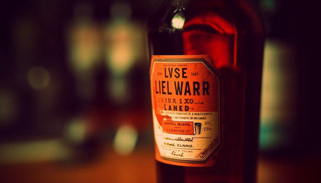 Whiskey bottle label reads medicine, not for alcohol addiction treatment generated by artificial intelligenceの素材