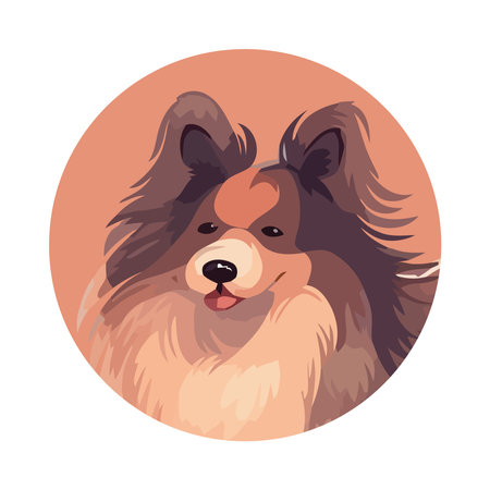 farm pigs and barn sceneのイラスト素材