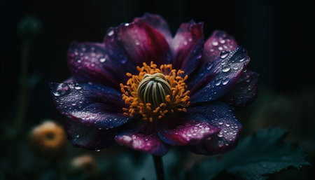 Freshness and Fragility of a Single Pink Daisy in Nature generated by artificial intelligenceの素材