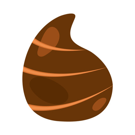 candy of chocolate iconのイラスト素材