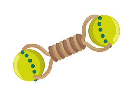 pet rubber toy funのイラスト素材