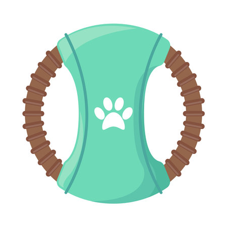 pet rubber toy illustrationのイラスト素材