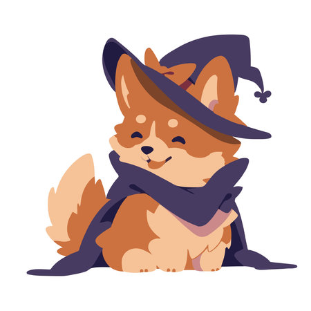 halloween pet disguised designのイラスト素材