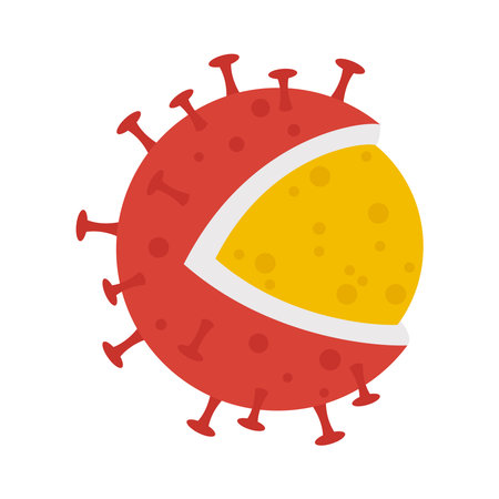 virus nipah illustrationのイラスト素材