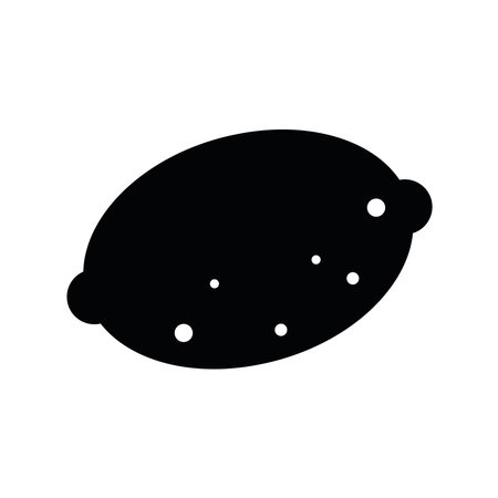 lemon icon illustrationのイラスト素材